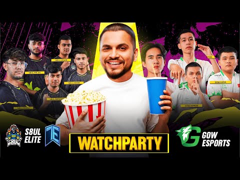 IM ENGAGED! | S8UL ELITE VS GOW CS WATCHPARTY