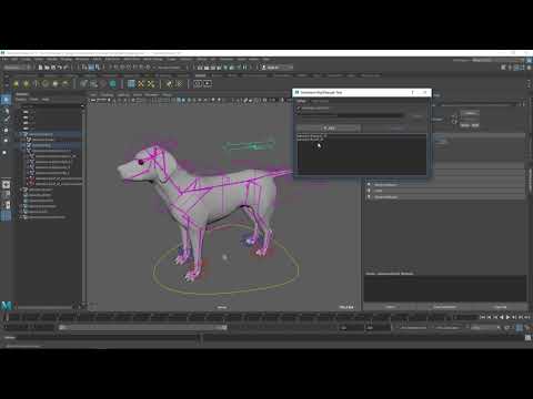 AtomsMaya - Animation Rig Retargeting