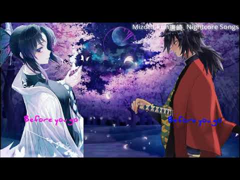 ✦Nightcore - Before You Go ||Switching Vocals|| (Lyrics)