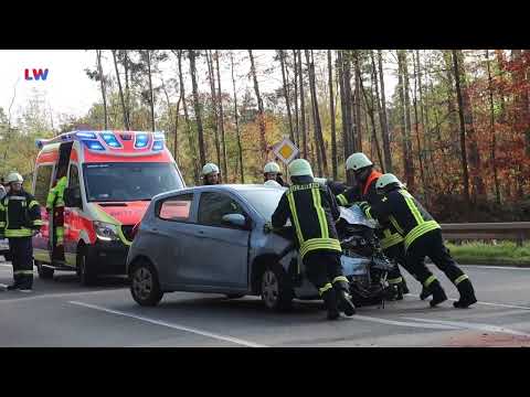 Neuhausen/Spree OT Roggosen: Schwerer Verkehrsunfall mit mehreren Verletzten - LAUSITZWELLE