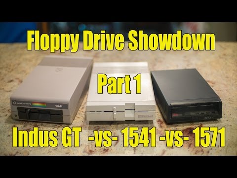 Floppy Drive Showdown P1: Indus GT vs 1541 vs 1571