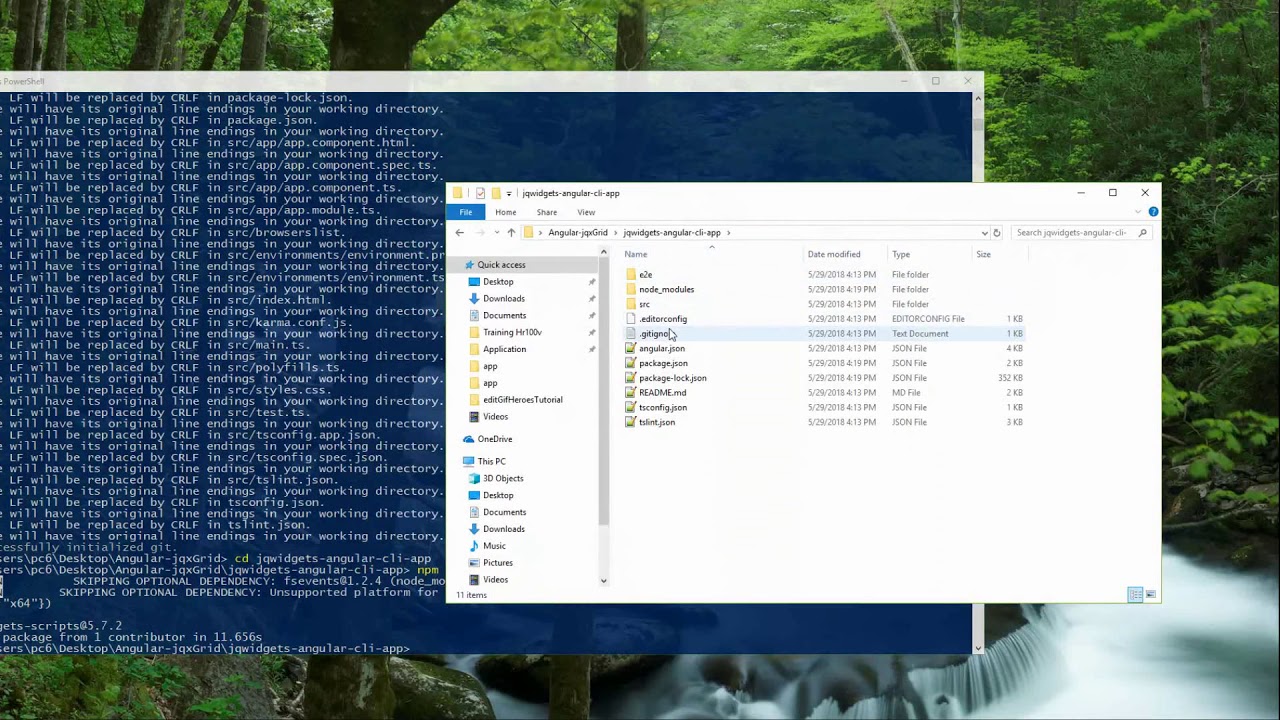 Tutorial: Fast and easy way to integrate jqxGrid in Angular project