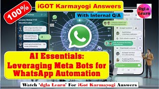 AI Essentials: Leveraging Meta Bots for WhatsApp Automation | iGot Kar