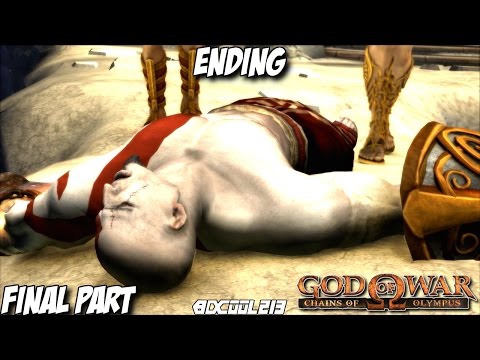 GOD OF WAR CHAINS OF OLYMPUS GAMEPLAY WALKTHROUGH PART 6 FINAL BOSS FIGHT & ENDING - PS3 LETS PLAY