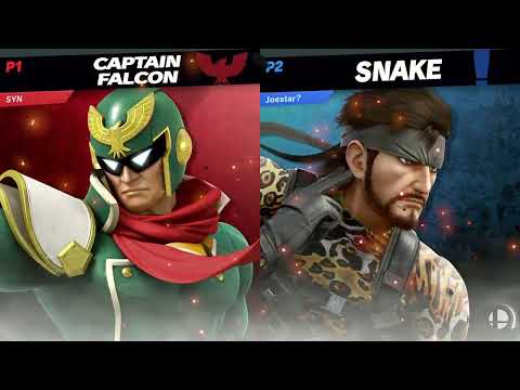 Syncend (Captain Falcon) vs Joel Joestar (Snake) Winners Finals
