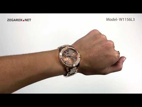 Laikrodis Watches GUESS LADIES W1156L3 video