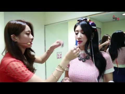 [HD中字] GUN回归幕后待机室 Nine Muses(나인뮤지스)