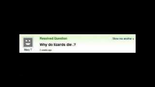 Yahoo answers is asking low iQ questions Comedy