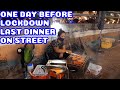 Vietnam Food Last Dinner At A Street Restaurant One Day Before Ho Chi Minh S Lockdown Street Food
