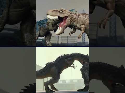 Recreating Chaos Theory's Most Epic Dinosaur Fight Scene with Toys! | JURASSIC WORLD: CHAOS THEORY