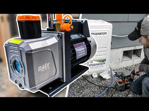 This OMT Vacuum Pump is a GREAT Mini-Split Install Option