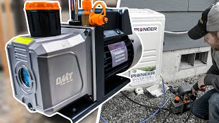 This OMT Vacuum Pump is a GREAT Mini-Split Install Option