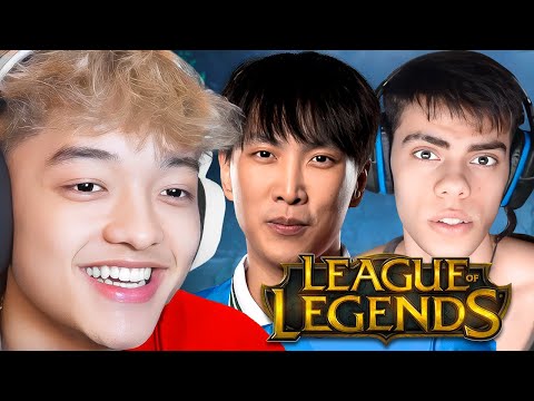I 1v1'd Doublelift & Dantes In League of Legends..