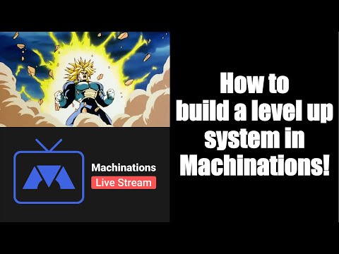 How to build a level up system in Machinations