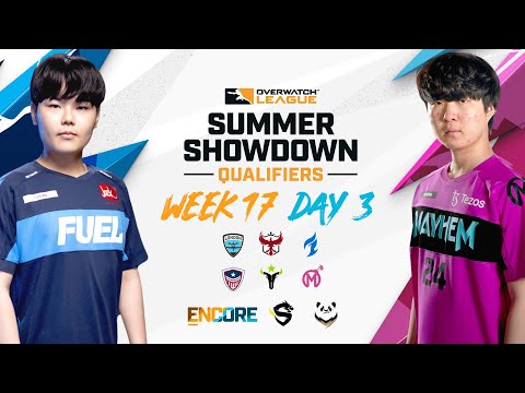 Overwatch League 2022 Season | Summer Showdown Qualifiers | Week 17 Day 3 - Mayhem vs. Fuel