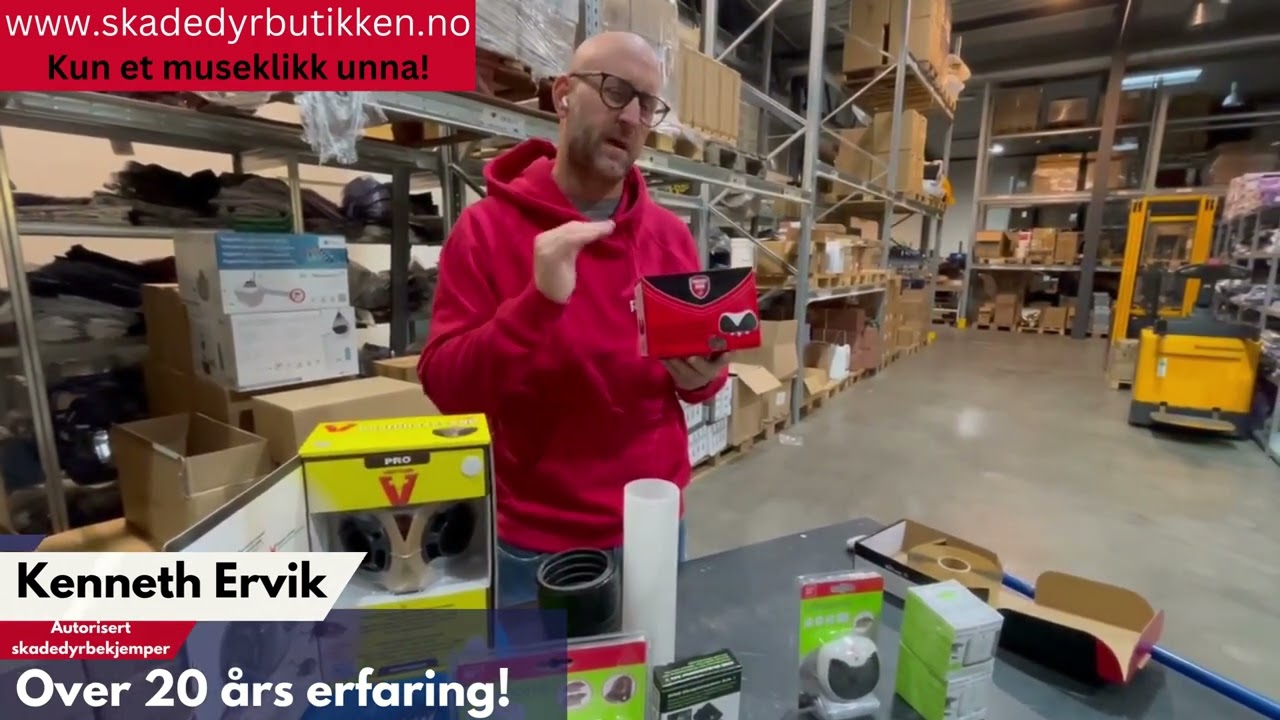 Ultrasonisk lydbølger - Opptil 150 kvm - Protect Home