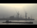 Nebel im Hamburger Hafen - fog in habor of Hamburg ...