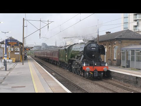 60103 Flying Scotsman on the down fast | The Flying Scotsman Centenary Weekender - 30.06.23