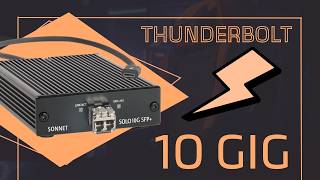 10G Ethernet in a Dongle! Sonnet Solo 10G Thunderbolt NIC