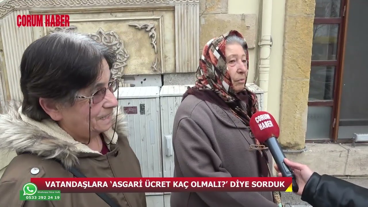 Vatandaşlara ‘Asgari ücret ne kadar olmalı?” diye sorduk: “En az 30 bin lira olmalı. Açız aç..."