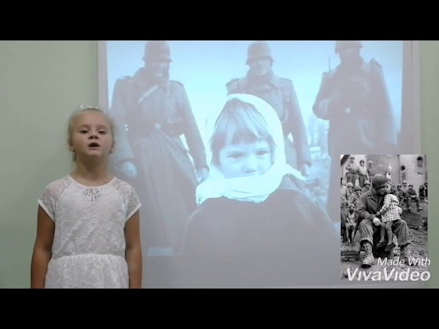 Участница конкурса видеороликов «Мы помним, мы гордимся!» Балантаева Анастасия.