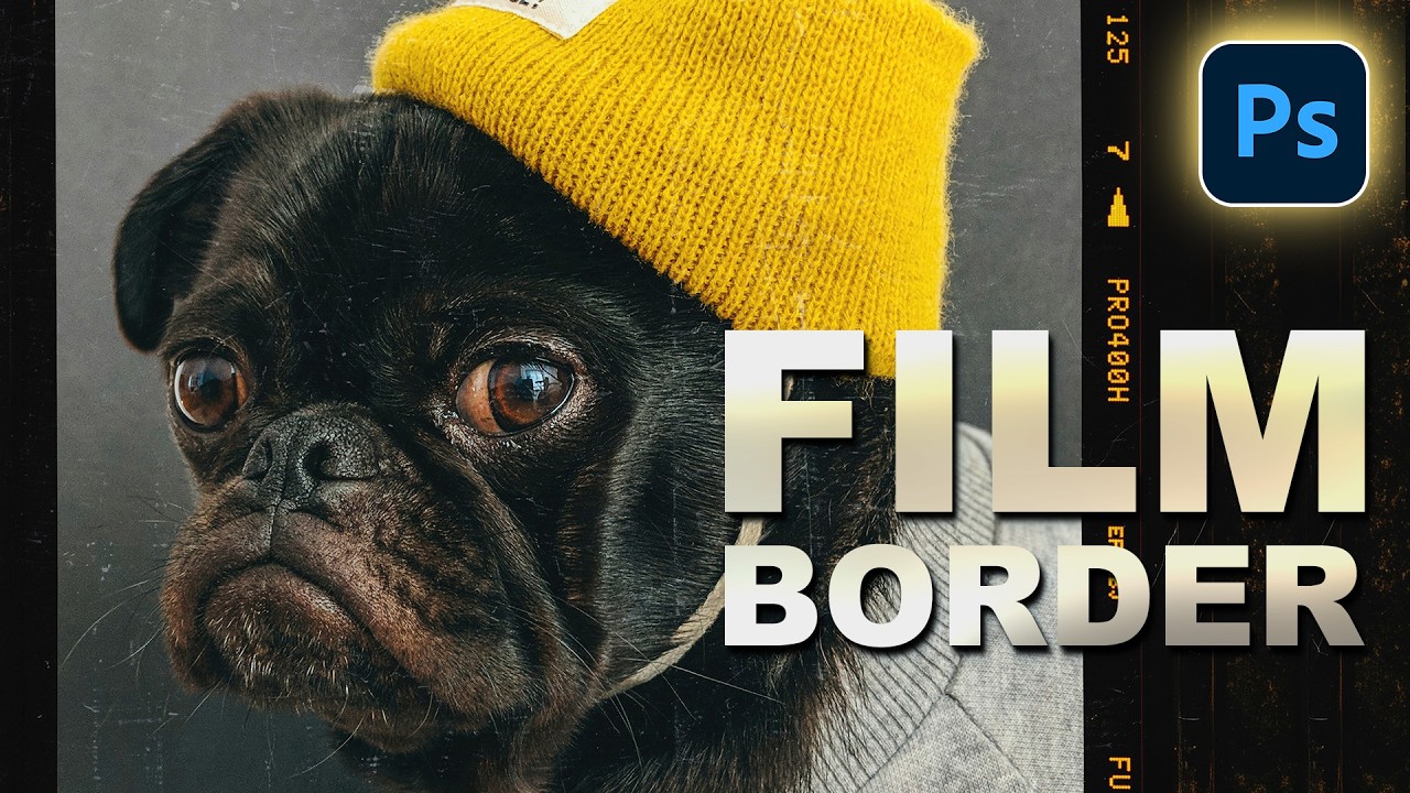 How to Create Perfect Film Borders in Photoshop in less than 5 Minutes