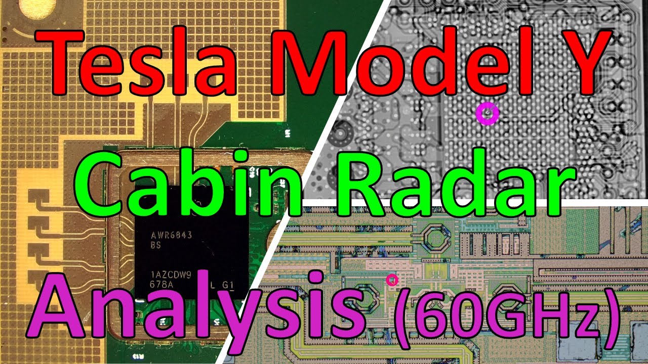 TSP 262 - Tesla Model Y Indoor Cabin Radar Teardown & Deep Analysis of SoC, Package, Antennas & PCB