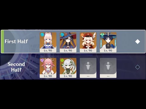 3.3 Spiral Abyss, 5★ Catalyst Team 📖 - (Floor 12, 9★)