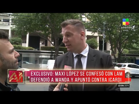 😱 Maxi López defendió a Wanda Nara y apuntó contra Mauro Icardi