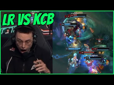 Caedrel Reacts To Los Ratones 2nd LEC Game VS KCB