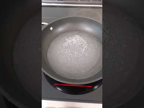 LG induction stovetop water boil test