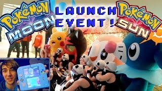 Pokemon Sun and Moon UK launch event in London!