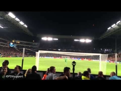 Last minutes of PSV-Manchester United FC : 15/9/2015 : Champions League
