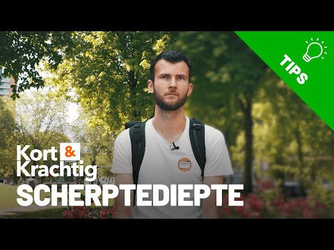 Alles over scherptediepte | Kort & Krachtig