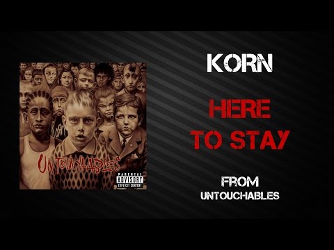 Korn - Here To Stay [Lyrics Video]