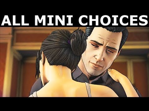 All Mini Choices - BATMAN Season 2 The Enemy Within Episode 3: Fractured Mask (Telltale Series)