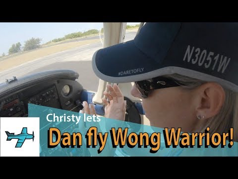 Flying the Wong Warrior with Christy UNCUT - TakingOff Ep67