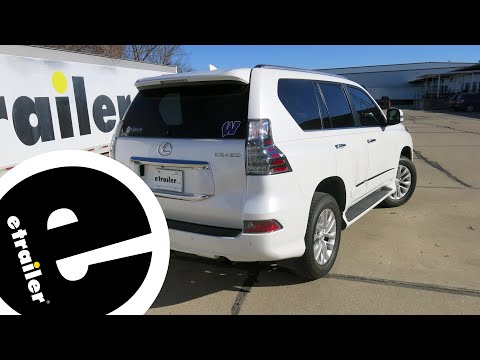 etrailer | How to Set Up Your Curt Trailer Hitch Receiver on a 2016 Lexus GX 460