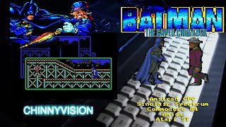 ChinnyVision - Ep 488 - Batman The Caped Crusader - Amstrad CPC, Spectrum, C64,  Atari ST, Amiga