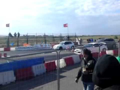 GIAKOUMAKIS SAXO VS BARBARIS CELICA DRAGSTER TUMPAKI 13/11/11