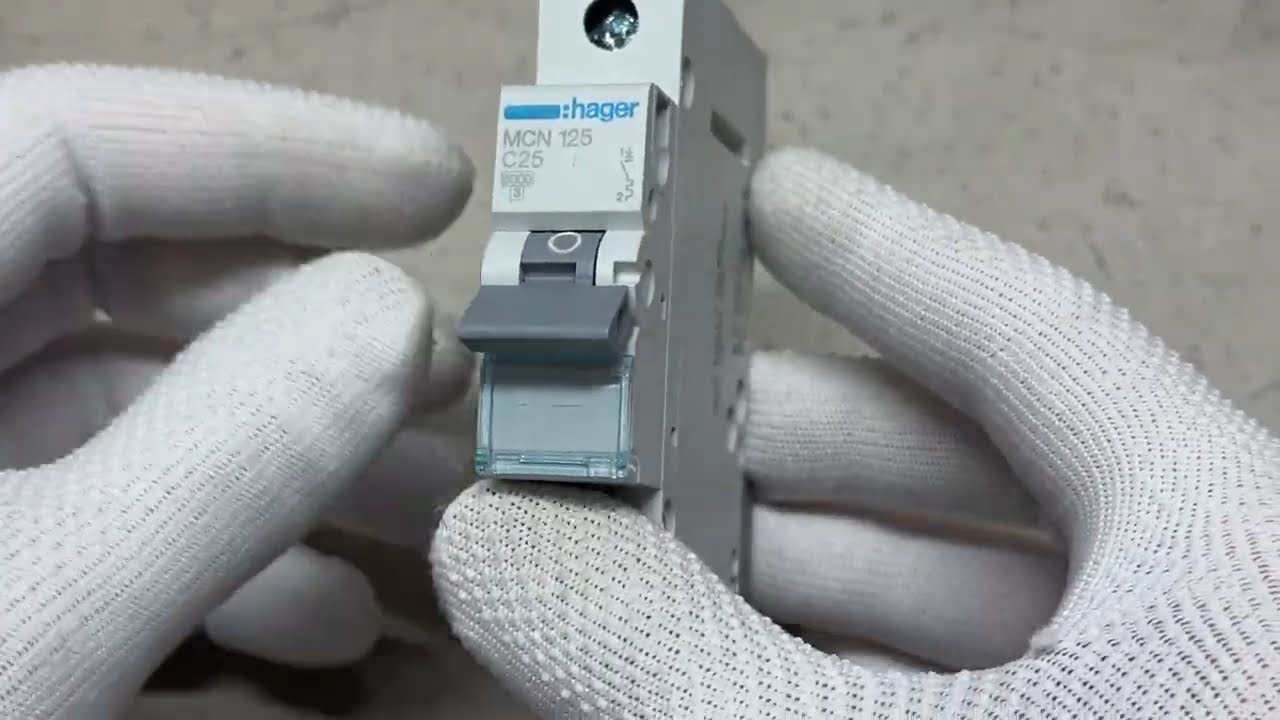 Автоматический выключатель Hager MCN125 С 1p 25А