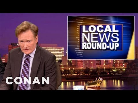 Local News Roundup 10/18/12 | CONAN on TBS