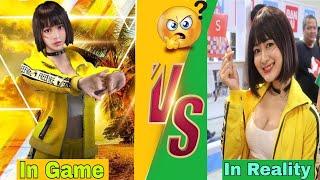 Free Fire Kelly In Real Life.😄 In Game Kelly Vs Real Life Kelly.Kelly Ability.Elite Kelly Ability. 😍