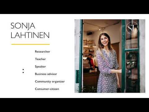Sonja Lahtinen | CreativeMornings/HEL