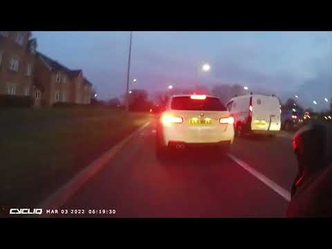 CL58 RAD - Close Pass Whilst Exiting Roundabout