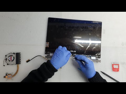 How to Replace ASUS VivoBook Flip 14 TP412FA / Screen Replacement / Disassembly