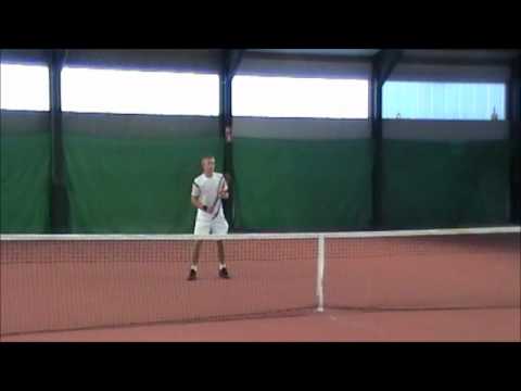 Men's Tennis scholarship College Tennis OverBoarder - Johan den Toom