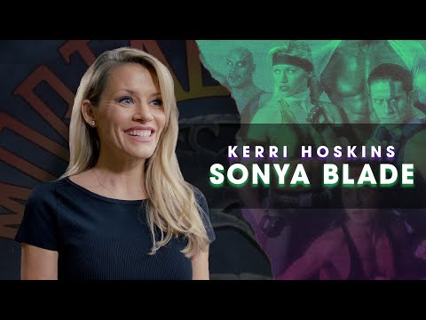 Kerri Hoskins is Sonya Blade