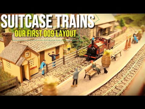 SUITCASE TRAINS - OUR FIRST 009 LAYOUT