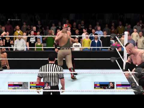 WWE 2K16 - My Universe Mode - Superstars - Episode 3 - Match 4